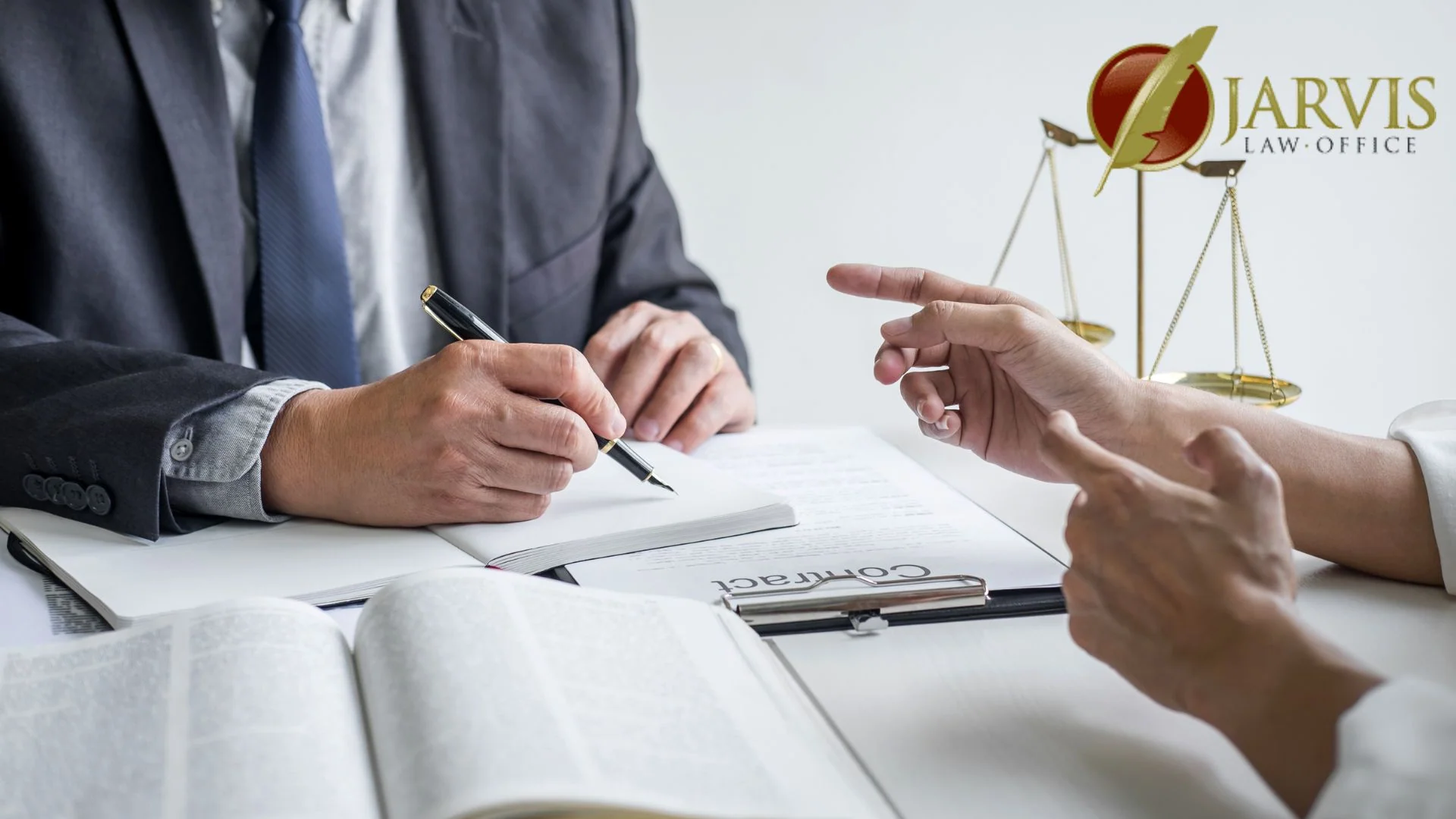 Understanding Power of Attorney Lawyer signing contract during client consultation