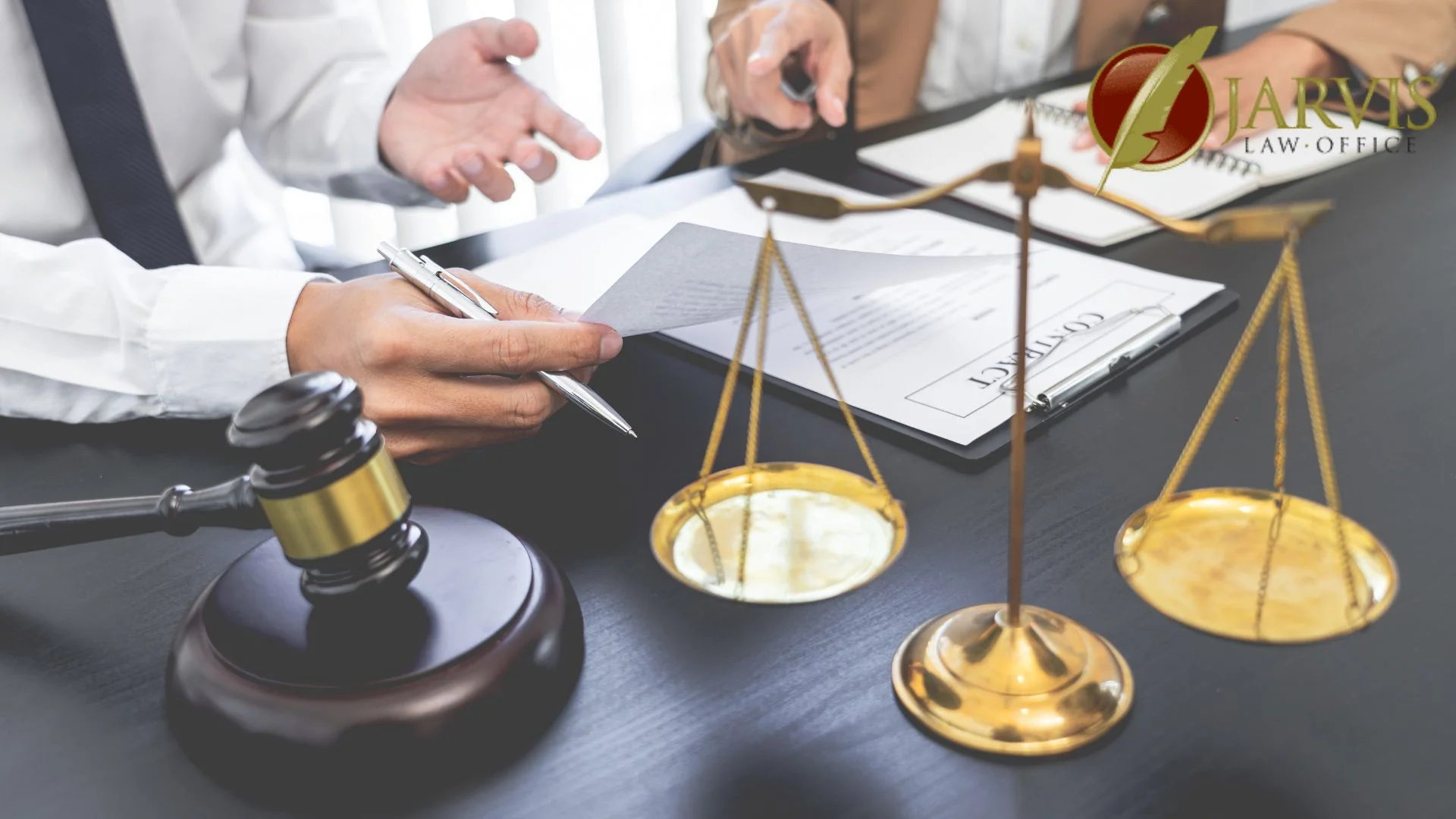 Common Misconceptions About The Power of Attorney Lawyer signing contract with gavel and scales