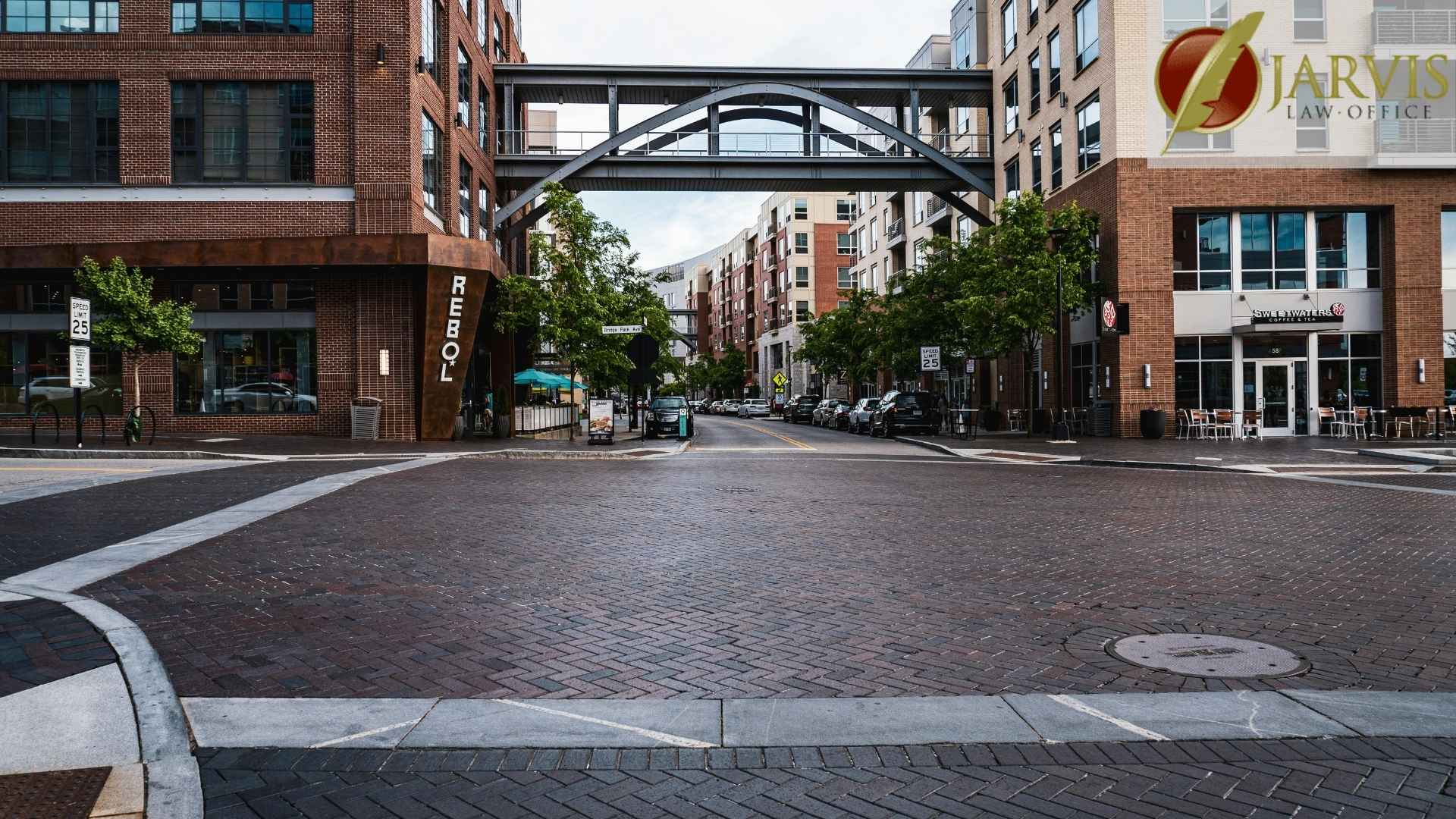 A streetview of a shopping plaza in Dublin, ohio, where the Senior population needs estate planning services.