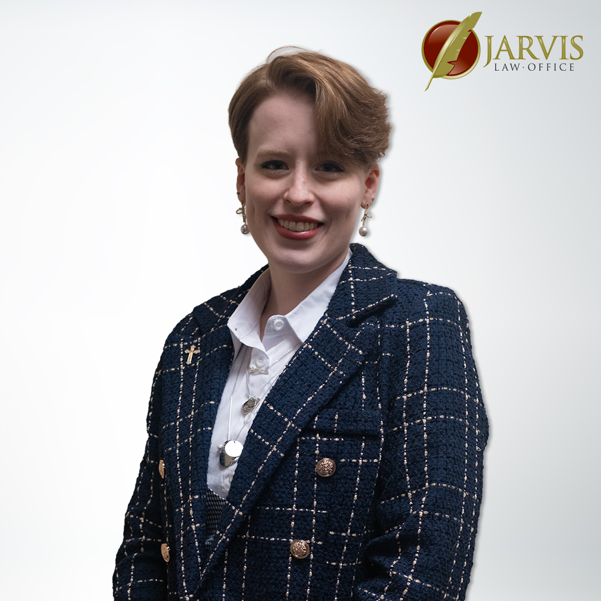 Professional woman at Jarvis Law Office